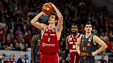 Richard Bálint v dresu bundesligového Bamberku.