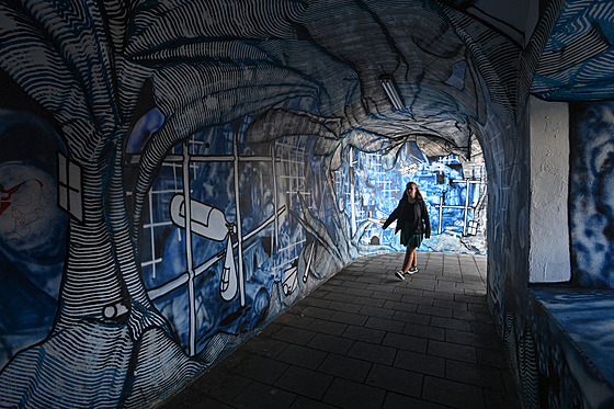 Barokn­ lomený průchod v Olomouci prošel promÄnou v­deňsk©ho umÄlce