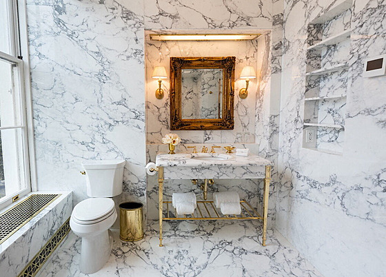 Americký prezident Donald Trump nechal pedlat Lincolnovu koupelnu v Bílém...