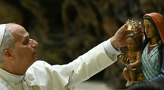 Pape� Lev XIV. ve Vatikánu (18. �íjna 2025)