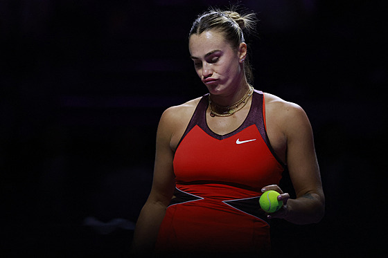 Aryna Sabalenková ve finále Turnaje mistry�.