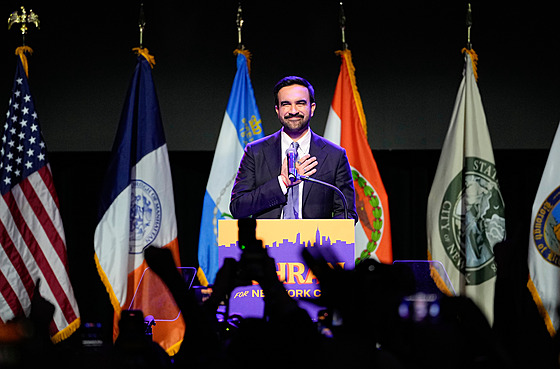 Novým starostou New Yorku bude demokrat Zohran Mamdani.