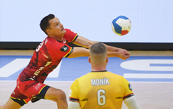 Ústí nad Labem, 23.10. 2025, SK Volejbal Ústí nad Labem - Lvi Praha, 1. kolo...