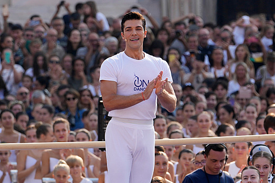 Italský baletní tane�ník Roberto Bolle.