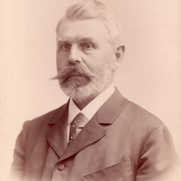 Portrét Josefa Schreibera z roku 1884