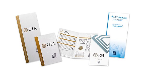 Certifik�ty diamant�