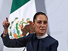 Mexická prezidentka Claudia Sheinbaumová (3. listopadu 2025)