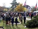 Pamtnk v Kch na Rokycansku byl odhalen veternovi z druh svtov vlky...