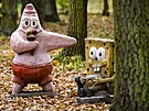 Poh�dkov� les v B�lin�. Spongebob a Patrick.