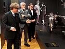 N�rodn� technick� muzeum v Praze vystavuje 30 motocykl� zna�ky...