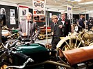 N�rodn� technick� muzeum v Praze vystavuje 30 motocykl� zna�ky...