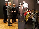 N�rodn� technick� muzeum v Praze vystavuje 30 motocykl� zna�ky...