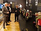 N�rodn� technick� muzeum v Praze vystavuje 30 motocykl� zna�ky...