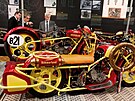 N�rodn� technick� muzeum v Praze vystavuje 30 motocykl� zna�ky...