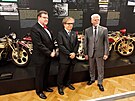 N�rodn� technick� muzeum v Praze vystavuje 30 motocykl� zna�ky...