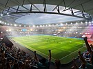 Stavba stadionu pro a� 20.tis�c sed�c�ch div�k� by mohla za��t v roce 2029....