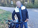 Policejn� hl�dka kontrolovala v Dub�anech na Hodon�nsku motork��e, kter�...