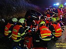 �ty�i zran�n� a jeden mrtv� �lov�k. To je bilance rann� nehody na D5 u N��an....