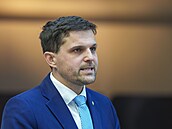 Tisková konference ministra ivotního prostedí Petra Hladíka (KDU-SL) ped...