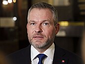 Slovenský prezident Peter Pellegrini (4. listopadu 2025)