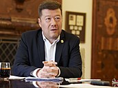 P�edseda Poslanecké sn�movny Tomio Okamura (6. listopadu 2025)