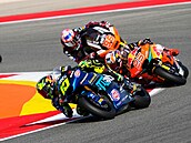 Diogo Moreira v ele Velké ceny Portugalska v kategorii Moto2.