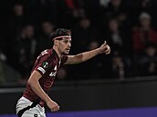 Veljko Birman�evi� v utkání s �enstochovou.