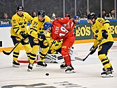 Jakub Flek v obleení védských hrá.