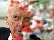 Vdec James Watson, který pomohl objevit struktury DNA.
