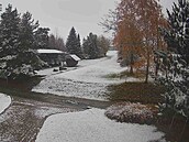 Poprvé v této zimní sezon v esku výraznji snilo i mimo pohraniní horské...