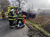 Dnes kolem poledních hodin zasahovaly vechny sloky IZS u dopravní nehody u...