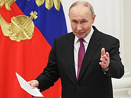 Ruský prezident Vladimir Putin (4. listopadu 2025)