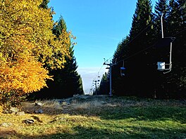 Inverze a barevný podzim na �umav�. (7. listopadu 2025)