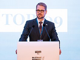 Nový p�edseda TOP 09 Mat�j Ond�ej Havel