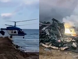 Rutí zbrojatí éfové zahynuli pi havárii vrtulníku