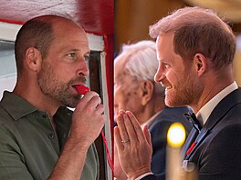 Princ William v Brazílii a princ Harry v Kanad�