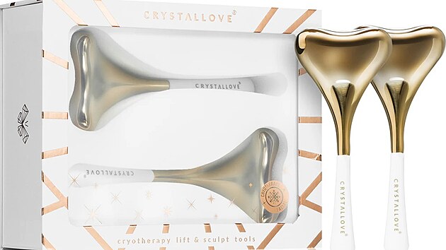 Kryomas�n� pom�cky na obli�ej Cryotherapy Lift & Sculpt Tools, cena 1734 K�