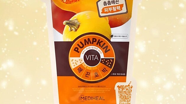 Pumpkin Vita Mask: zpev�uj�c� a vyhlazuj�c� maska s extraktem d�n�, cena 69 K�