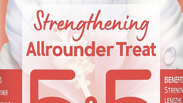 Schauma Stronger for Longer Hair: posiluj�c� v�estrann� vlasov� k�ra 5 � 5 s v�ta�ky ibi�ku a rozmar�nu. Ochrann� fluid na kone�ky, intenzivn� balz�m, s�rum i no�n� p��e, cena 135 K�