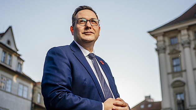 Exministr zahrani�í Jan Lipavský.