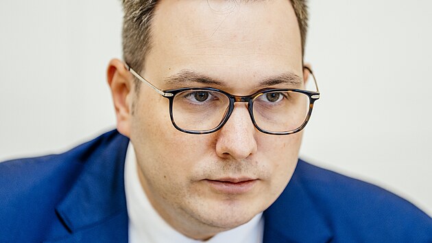 Kon��c� ministr zahrani�� Jan Lipavsk� (6. listopadu 2025)