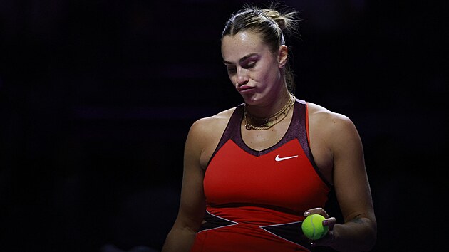 Aryna Sabalenková ve finále Turnaje mistry�.