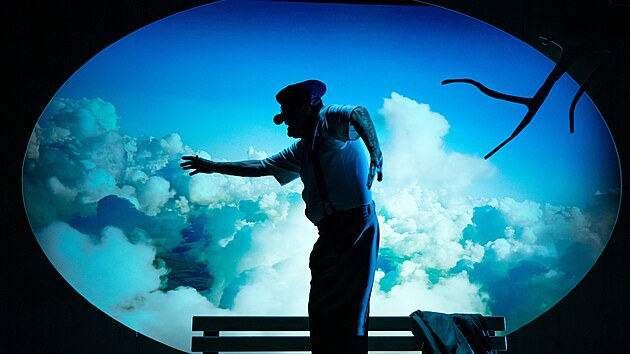 Josef Kotovsk v inscenaci Laterny magiky nazvan V parku