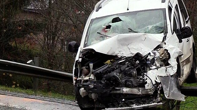 Nehoda s nepipoutaným spolujezdcem na zadní sedace