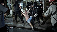 Srbsko u� rok protestuje proti re�imu prezidenta Aleksandara Vu�i�e. Studentské...