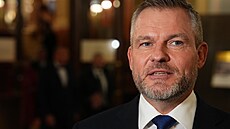 Slovenský prezident Peter Pellegrini a bývalý �eský premiér Andrej Babi� se...