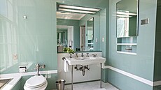 Lincolnova koupelna v Bílém dom ped promnou. Ve 40. letech byla renovována...