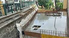 Výstavba odborného zázemí na gastronomické kole v Ondejské