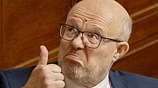 Volbou nového p�edsedy Sn�movny pokra�uje ustavující sch�ze dolní komory...