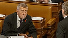 Volbou nového pedsedy Snmovny pokrauje ustavující schze dolní komory...